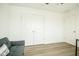 Spacious office with double doors and hardwood floors at 1431 Coen Ct, Columbus, IN 47201