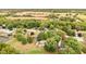 Aerial view showcasing home's location and surrounding neighborhood at 7655 Westerville Dr, Clayton, IN 46118