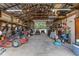 Spacious workshop, perfect for storing equipment and tools at 4525 S Deck Rd, Gosport, IN 47433