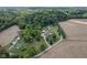 Aerial view of the property showcasing its surroundings at 4525 S Deck Rd, Gosport, IN 47433