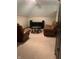 Comfortable bonus room with leather seating and entertainment center at 466 Sycamore Ridge Ct, Avon, IN 46123