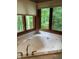 Relaxing bathroom with corner jacuzzi tub and large windows at 466 Sycamore Ridge Ct, Avon, IN 46123