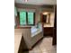Luxurious bathroom with corner jacuzzi tub and double vanity at 466 Sycamore Ridge Ct, Avon, IN 46123