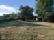 Large backyard with grassy area and shed at 109 Bixler Rd, Indianapolis, IN 46227