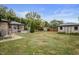 Large backyard with shed and plenty of green space at 1061 Saint Paul St, Shelbyville, IN 46176