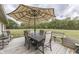 Deck overlooking the backyard at 5391 Neff Ln, Mooresville, IN 46158