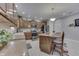 Modern kitchen with stainless steel appliances and an island at 5391 Neff Ln, Mooresville, IN 46158