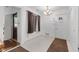 Inviting entryway with neutral decor and ample closet space at 9263 Golden Oaks W, Indianapolis, IN 46260