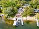 Lakefront home with private dock and expansive views at 4161 S Summit Ln, Columbus, IN 47201