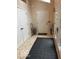Bright foyer with tile flooring and double closets at 4161 S Summit Ln, Columbus, IN 47201