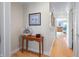Bright hallway with hardwood floors and access to other rooms at 3958 E Edgewood Cir, Martinsville, IN 46151