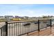 Balcony with a view of the surrounding neighborhood under construction at 7310 W County Road 600 Rd # 14-603, McCordsville, IN 46055