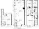 Floor plan showing kitchen, dining, bedrooms, bathrooms, and living spaces at 7310 W County Road 600 Rd # 14-603, McCordsville, IN 46055