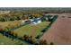 Aerial view showing property boundaries at 4176 N 625 W, Bargersville, IN 46106