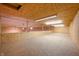 Spacious workshop with overhead storage at 4176 N 625 W, Bargersville, IN 46106