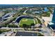 Aerial view of stadium and surrounding area at 111 S Meridian St # 2, Indianapolis, IN 46225