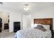 Bedroom with double bed, dresser, and closet at 6517 Emerald Hill Ct # Apt 312, Indianapolis, IN 46237