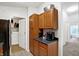 Convenient kitchen laundry area with washer and dryer at 6517 Emerald Hill Ct # Apt 312, Indianapolis, IN 46237