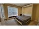 Bedroom with wall bed and window seat at 5347 Waterton Lakes Dr, Indianapolis, IN 46237