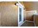 Private deck with wood flooring and exterior lighting at 515 Orange St, Indianapolis, IN 46203