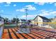 Enjoy city views from this inviting rooftop deck, perfect for outdoor entertaining at 515 Orange St, Indianapolis, IN 46203