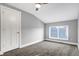 Charming bedroom with a window and ceiling fan at 515 Orange St, Indianapolis, IN 46203