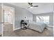 Spacious bedroom with carpeted floors and large window at 515 Orange St, Indianapolis, IN 46203