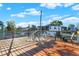 Relaxing rooftop deck with city views and outdoor furniture at 515 Orange St, Indianapolis, IN 46203