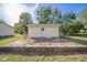 Detached single-car garage with a concrete slab at 2682 E 150 S, Anderson, IN 46017