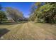 Large backyard with lush green grass at 2682 E 150 S, Anderson, IN 46017