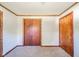 Bright bedroom with neutral walls and carpet at 2682 E 150 S, Anderson, IN 46017