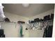 Walk-in closet with wire shelving and hanging rods at 7625 Firecrest Ln, Camby, IN 46113