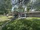 Backyard patio with gazebo and grill area at 4434 E 46Th St, Indianapolis, IN 46226