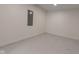 Unfinished basement area with blank walls and concrete floor at 1521 Indiana Ave, Columbus, IN 47201