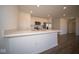Modern kitchen features stainless steel appliances and an island at 1114 Fleming Dr, Greenfield, IN 46140