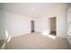 Spacious bedroom featuring neutral walls and carpeting at 1114 Fleming Dr, Greenfield, IN 46140
