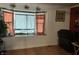 Bright living room with bay window and hardwood floors at 3991 Bennett Dr, Indianapolis, IN 46254