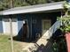 Detached garage with covered patio area at 3991 Bennett Dr, Indianapolis, IN 46254
