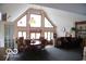 Open concept dining area with a view to the living room at 7477 Honey Locust Dr, Nineveh, IN 46164