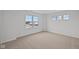 Spacious bedroom featuring a wall of windows and neutral carpeting at 4231 Barrel Ln, Westfield, IN 46062