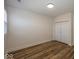 Spacious bedroom with hardwood floors and double door closet at 1666 Union St, Indianapolis, IN 46225
