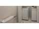 Convenient laundry room with washer and dryer at 1666 Union St, Indianapolis, IN 46225