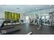 Modern fitness center with cardio and strength training equipment at 6429 Flag Stop Dr, Whitestown, IN 46075