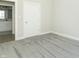 Charming bedroom with grey carpet and access to bathroom at 4435 W Preserve Pass, New Palestine, IN 46163