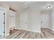 Bright entryway with built-in bench and storage at 2843 Grandview Ln, Greenwood, IN 46143