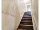 Wooden staircase leading to the upper level of the home at 9490 N 700 E, Indianapolis, IN 46259