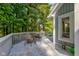 Spacious deck with outdoor dining set and wooded views at 6438 Pin Oak Dr, McCordsville, IN 46055