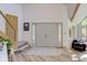 Bright entryway with double doors and hardwood floor at 6438 Pin Oak Dr, McCordsville, IN 46055