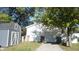 Detached garage with storage shed beside it at 7716-7718 Michigan Rd, Indianapolis, IN 46268