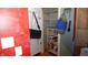 Pantry with shelves for food storage at 7716-7718 Michigan Rd, Indianapolis, IN 46268